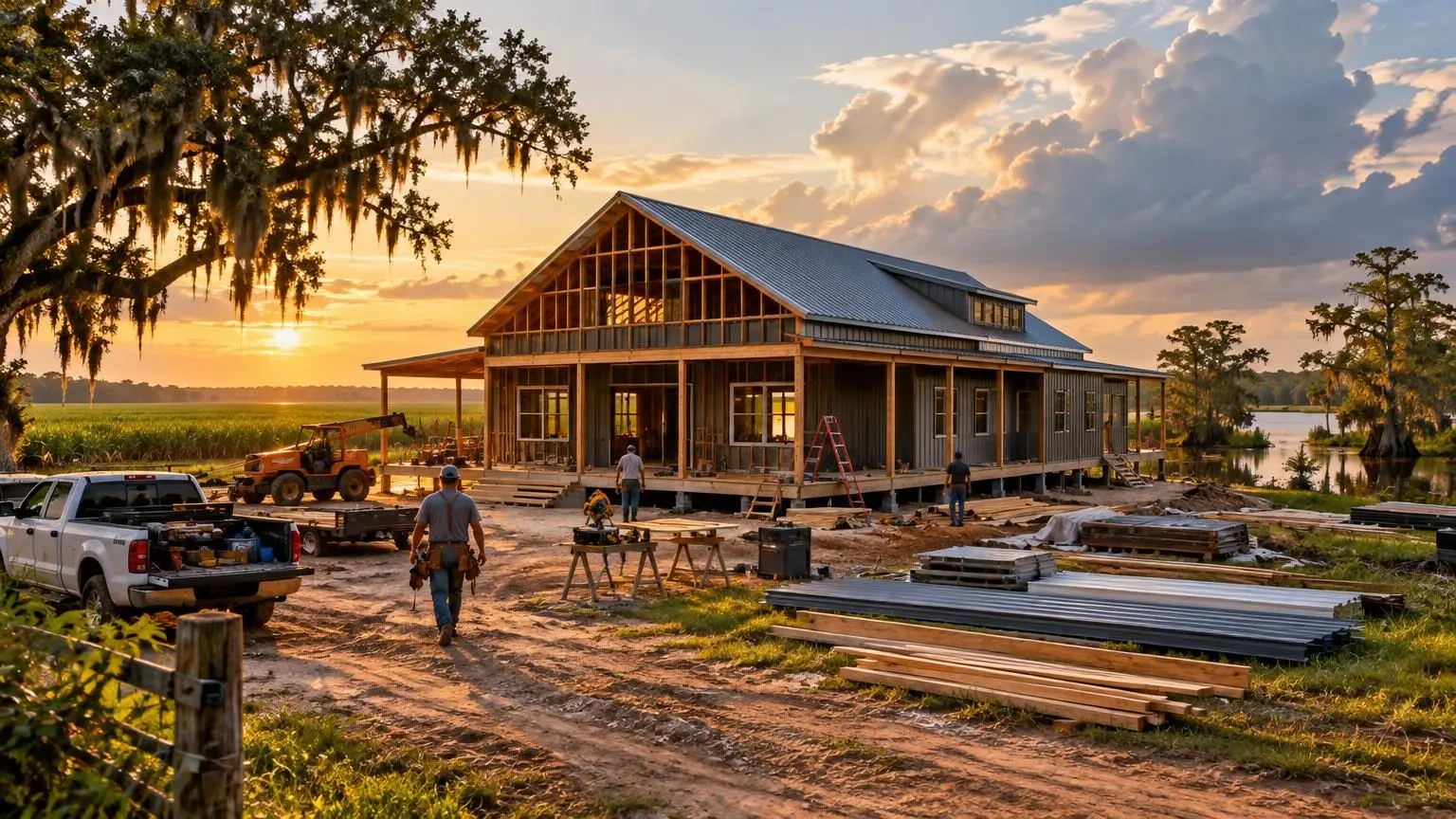 Barndominium Builders in Louisiana