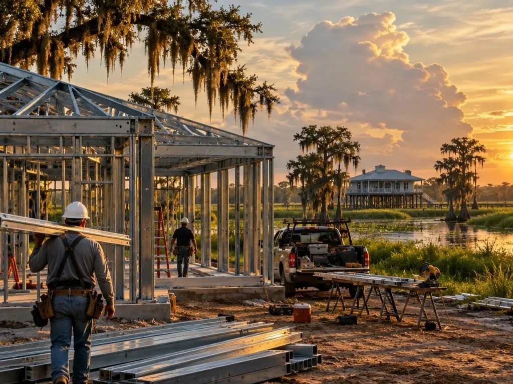 Metal Building Homes in Louisiana